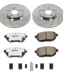 Power Stop 19-22 Toyota Corolla Rear Semi Coated Rotor