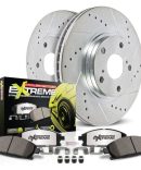 Power Stop 19-20 Hyundai Santa Fe Rear Evolution Drilled & Slotted Rotors – Pair
