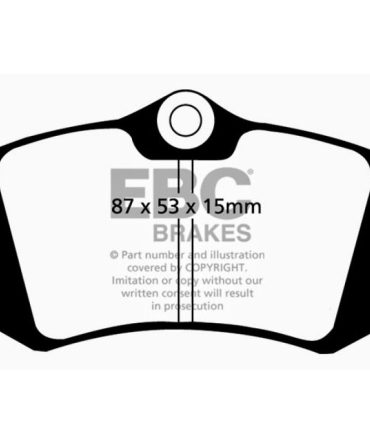 EBC 02-05 BMW 745 4.4 (E65) Front Wear Leads