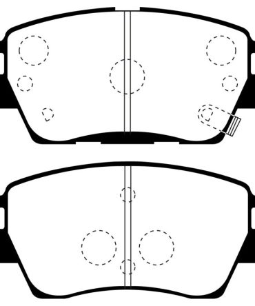 EBC 02-06 Ford Expedition 4.6 4WD Extra Duty Front Brake Pads