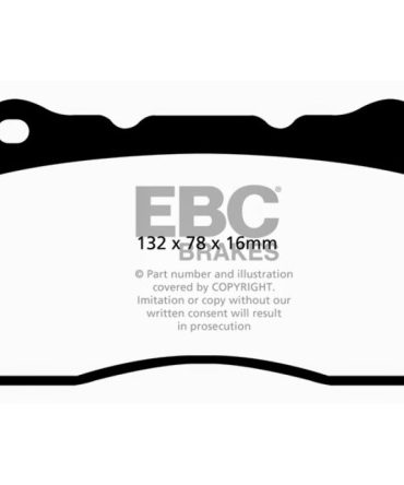 EBC 04-06 Dodge Durango 3.7 Extra Duty Front Brake Pads